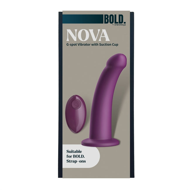 Dream Toys Bold Nova zdalnie sterowany wibrator punktu G z przyssawką