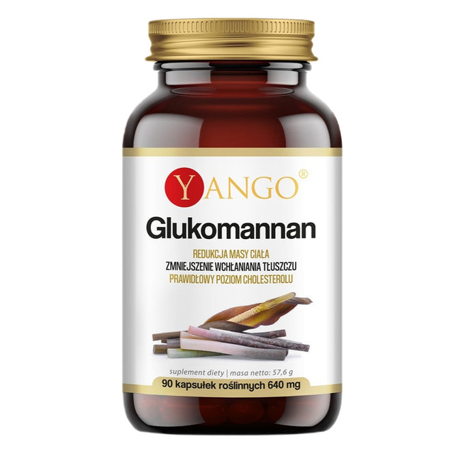 Yango Glukomannan suplement diety 90 kapsułek