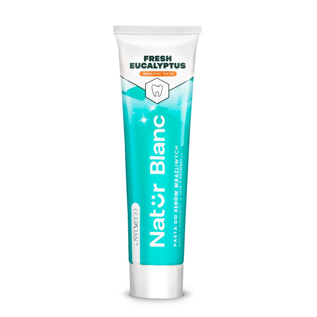 SYLVECO Natur Blanc pasta do wrażliwych zębów Fresh Eucalyptus 100ml