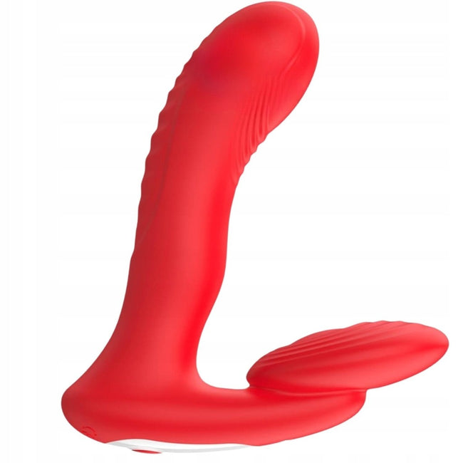 B-Series Fox Silicone Vibrator wibrator z funkcją podgrzewania