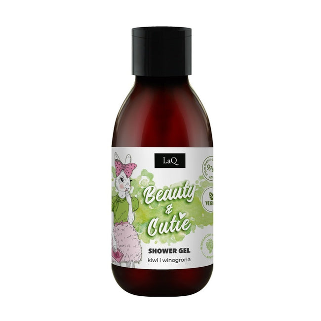 LaQ Beauty & Cutie mini żel pod prysznic Kiwi i Winogrona 100ml