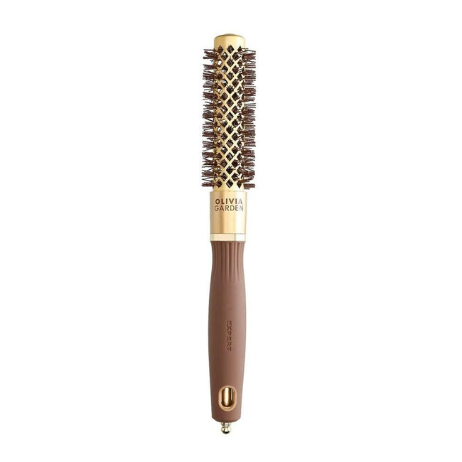 Olivia Garden Expert Blowout Shine szczotka do modelowania i suszenia włosów Gold/Brown 20mm