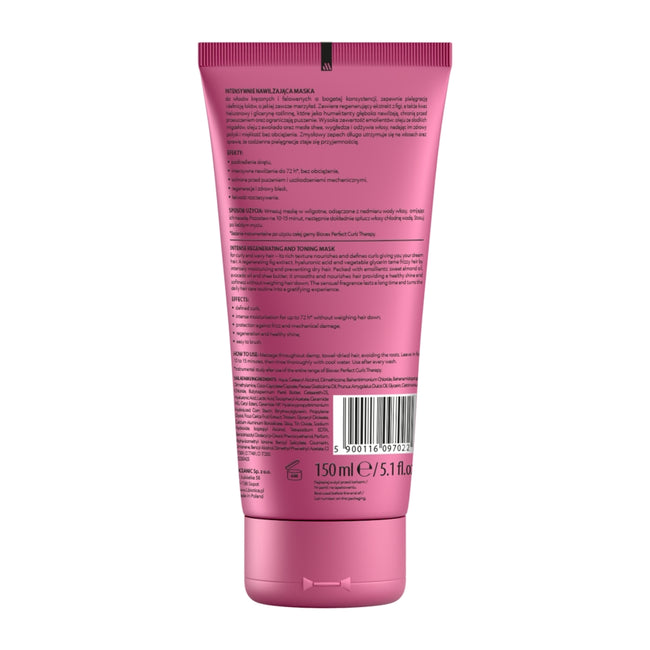 BIOVAX Glamour Perfect Curls Therapy intensywnie nawilżająca maska do włosów kręconych i falowanych 150ml