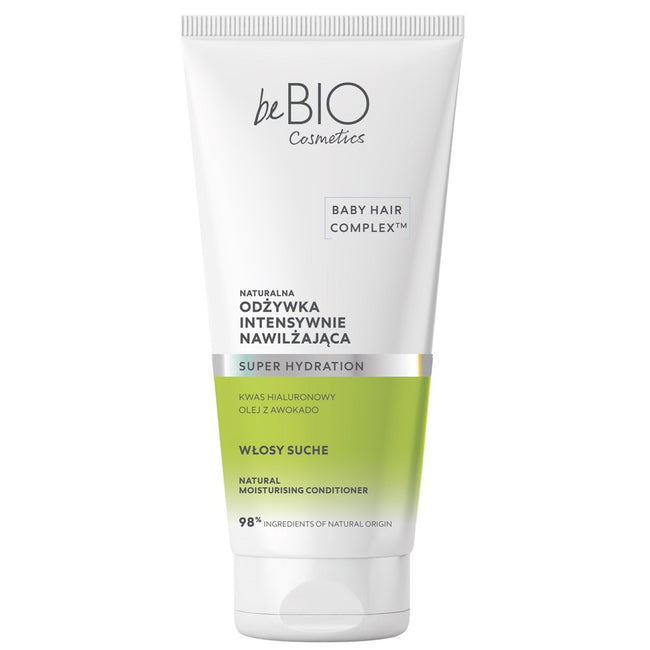 BeBio Ewa Chodakowska Baby Hair Complex naturalna odżywka intensywnie nawilżająca do włosów suchych 200ml