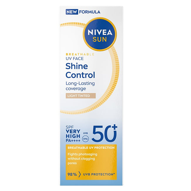 Nivea Sun matujący krem do twarzy z bardzo wysoką ochroną SPF50+ 40ml