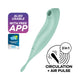 Satisfyer Twirling Pro+ wibrator pulsujący Mint