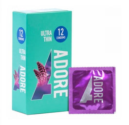 Adore Ultra Thin prezerwatywy ultra cienkie 12szt.