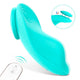 S-HANDE Leaf-RTC dyskretny zdalnie sterowany wibrator typu panty z 9 trybami wibracji Light Blue