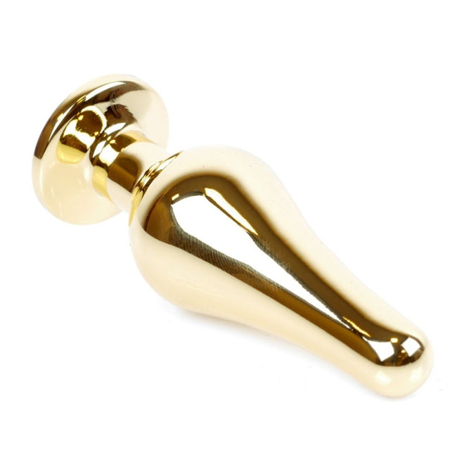 MyLove Butt Plug Collection Jewellery Gold metalowy korek analny Green