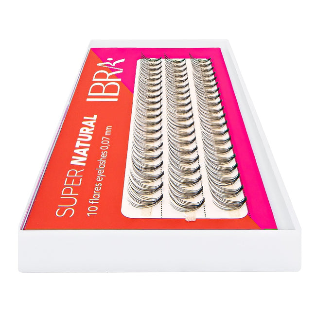 Ibra Super Natural kępki sztucznych rzęs 0.07 C-11mm