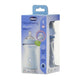 Chicco NaturalFeeling butelka plastikowa ze smoczkiem silikonowym przepływ szybki 6m+ Niebieska 330ml