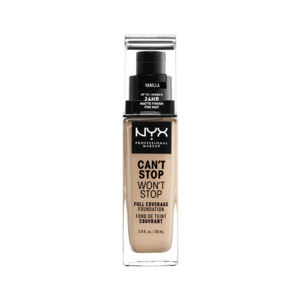 NYX Professional MakeUp Can't Stop Won't Stop kryjący podkład w płynie