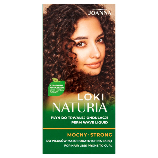 Joanna Naturia Loki płyn do trwałej ondulacji Mocny 2x75ml