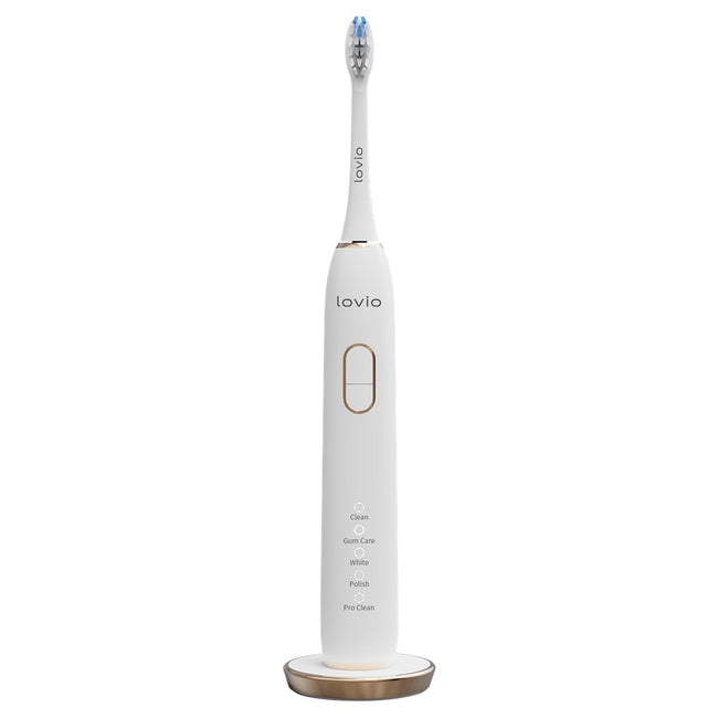 Lovio SonicProtect PRO szczoteczka elektryczna soniczna Biała LVTB124WH + 5 końcówek