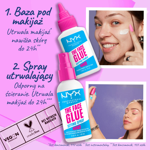 NYX Professional MakeUp The Face Glue supertrwała baza pod makijaż 35ml