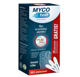 MYCOfast Płyn na grzybicę paznokci 5ml + 20 pilniczków