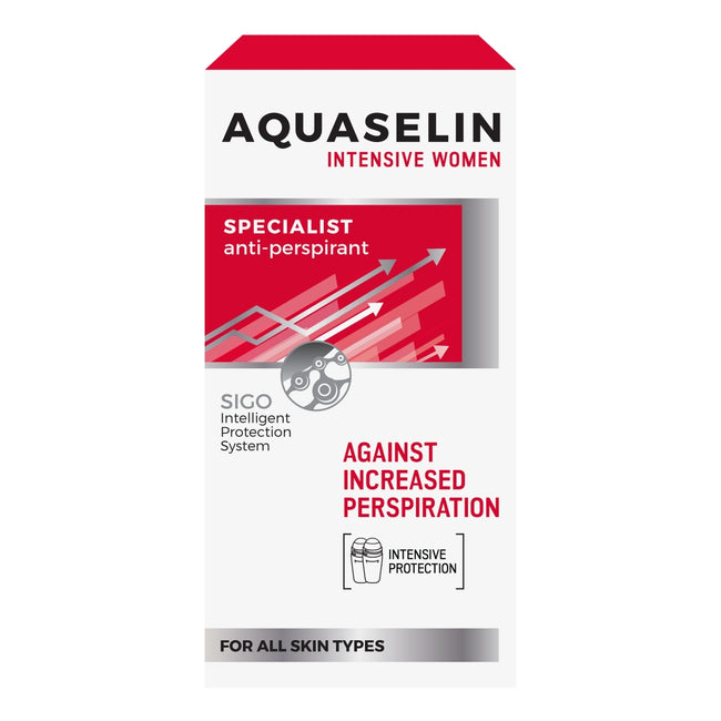Aquaselin Intensive Women specjalistyczny antyperspirant przeciw zwiększonej potliwości 50ml