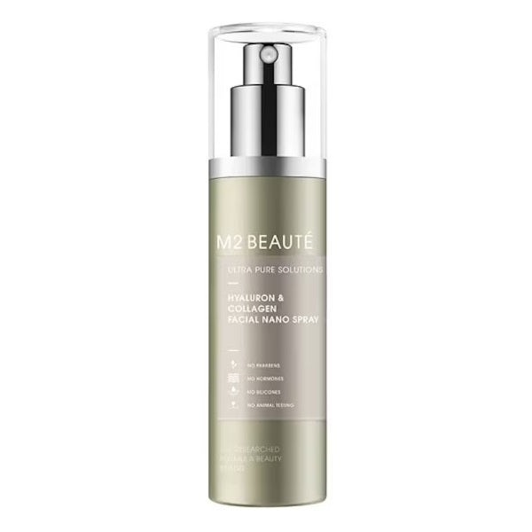 M2 BEAUTE Hyaluron & Collagen Facial Nano Spray przeciwstarzeniowe serum do twarzy w sprayu 20ml