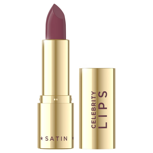 Eveline Cosmetics Celebrity Lips Satin kremowa pomadka o satynowym wykończeniu
