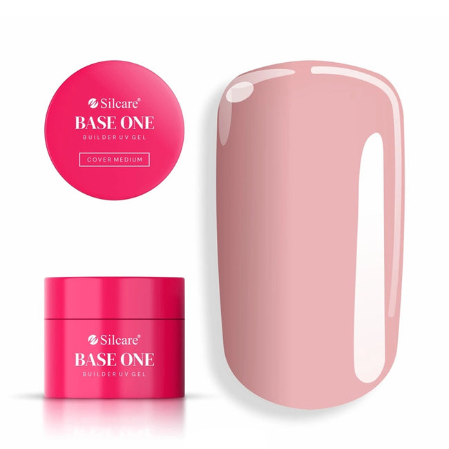 Silcare Base One Cover Medium żel budujący do paznokci 50g