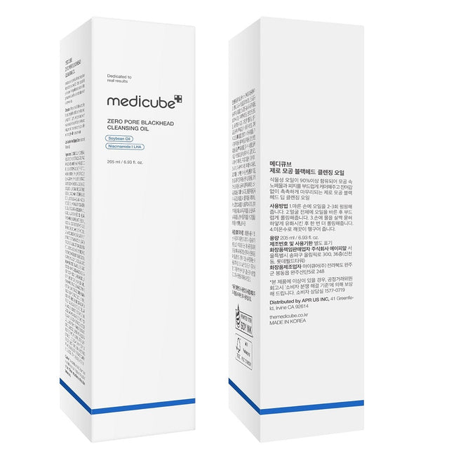 Medicube Zero Pore Blackhead Deep Cleansing Oil głęboko oczyszczający olejek do demakijażu 205ml