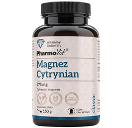 Pharmovit Magnez Cytrynian 375 mg suplement diety 150g