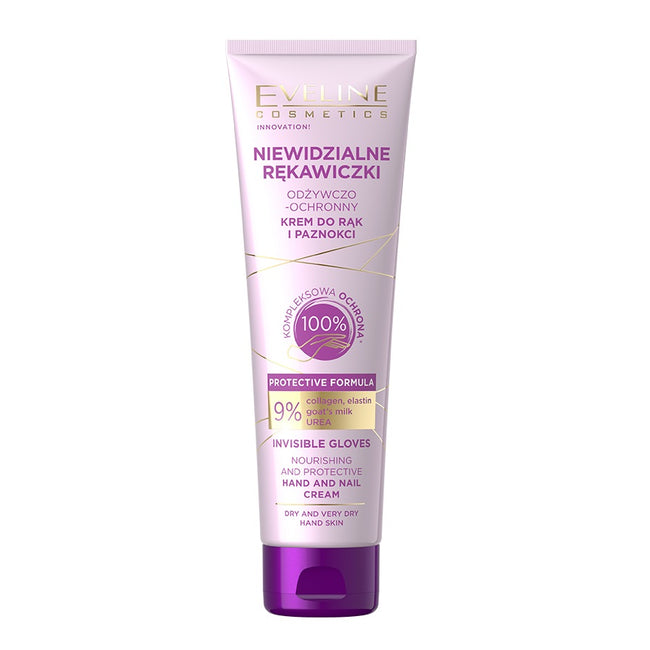 Eveline Cosmetics Niewidzialne Rękawiczki odżywczo-ochronny krem do rąk 75ml