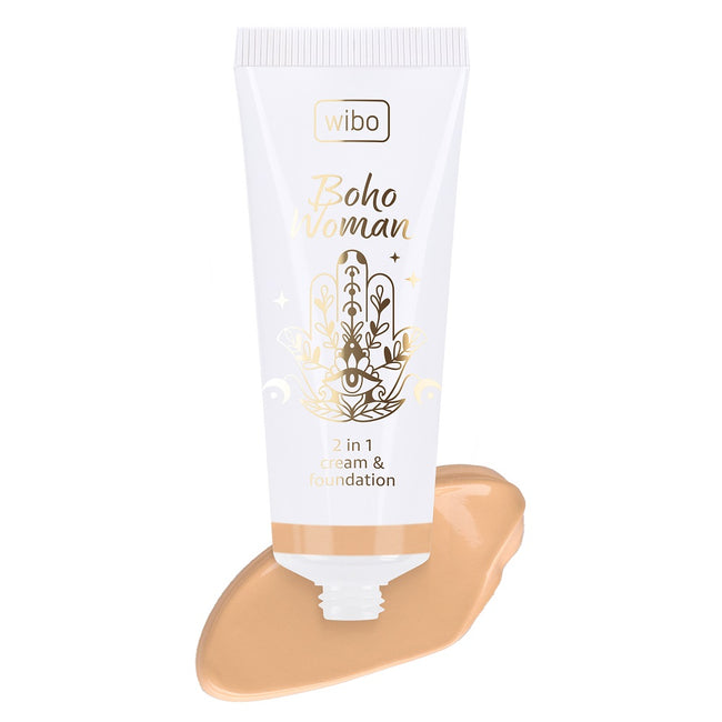 Wibo Boho Woman 2 in  Cream & Foundation 2w krem i podkład do twarzy