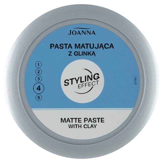 Joanna Styling Effect pasta matująca z glinką 100g