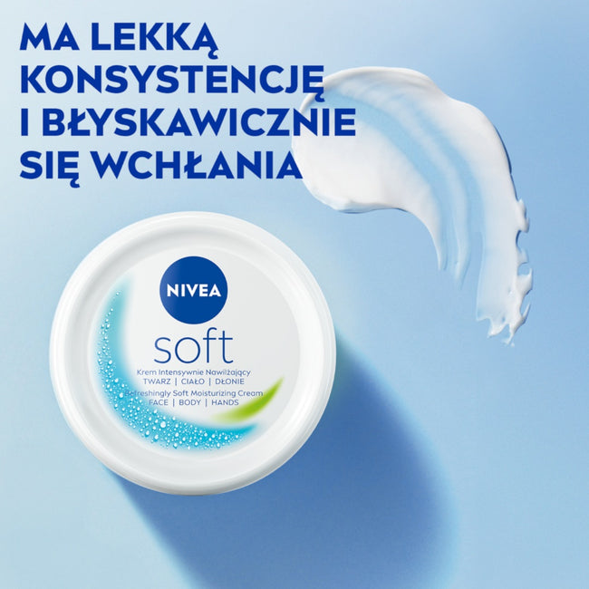 Nivea Soft krem intensywnie nawilżający 300ml