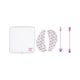 Real Techniques Reusable Eye Shields + Swabs zestaw osłon i aplikatorów wielokrotnego użytku