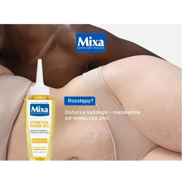 MIXA Niacinamide Bright olejek na rozstępy z kwasami omega 6 i omega 9 z oleju słonecznikowego 100ml