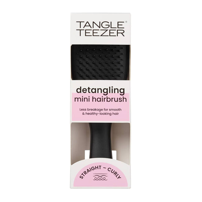 Tangle Teezer The Mini Ultimate Detangler mała szczotka do włosów Liquorice Black