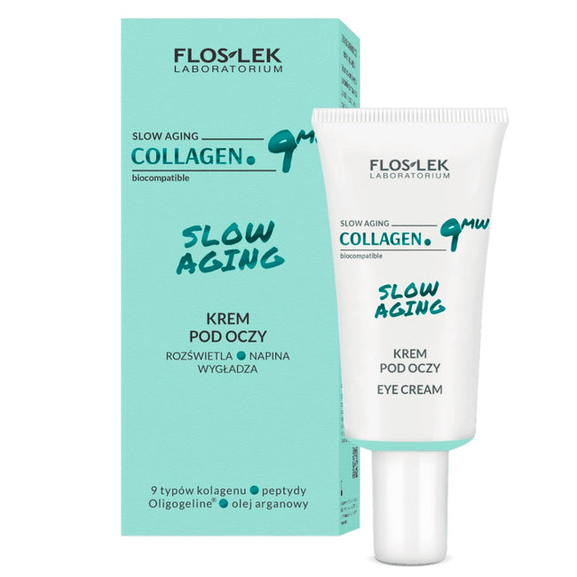 Floslek Collagen.9MW Slow Aging krem pod oczy 30ml