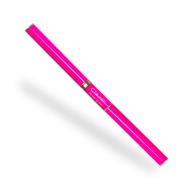 Clavier Pędzelek dwustronny do zdobień i żelu Magenta 10mm i 12mm #12