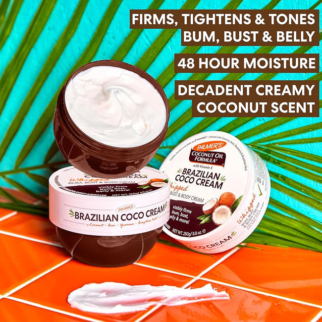 PALMER'S Coconut Oil Formula Brazilian Coco Cream krem do ciała z olejkiem kokosowym 250g