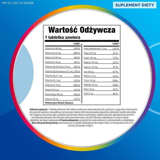 Centrum Man multiwitaminy dla mężczyzn suplement diety 90 + 30 tabletek