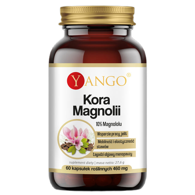 Yango Kora magnolii 10% magnololu suplement diety 60 kapsułek