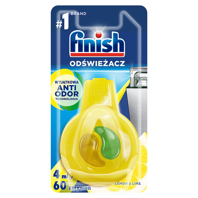 Finish Odświeżacz do zmywarki o zapachu cytryna i limonka 4ml