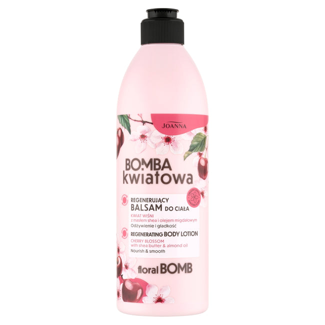 Joanna Bomba Kwiatowa regenerujący balsam ciała kwiat wiśni 500g