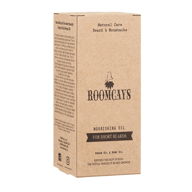 ROOMCAYS Odżywczy olejek do pielęgnacji krótkiej brody 30ml