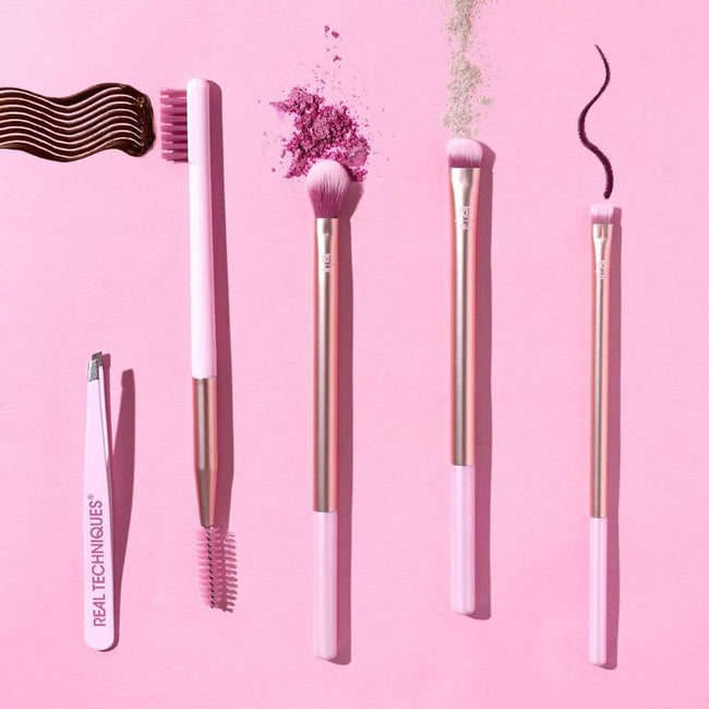 Real Techniques Naturally Beautiful zestaw pędzli do makijażu oczu 5szt