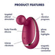 Satisfyer Spot On 1 stymulator łechtaczki Berry