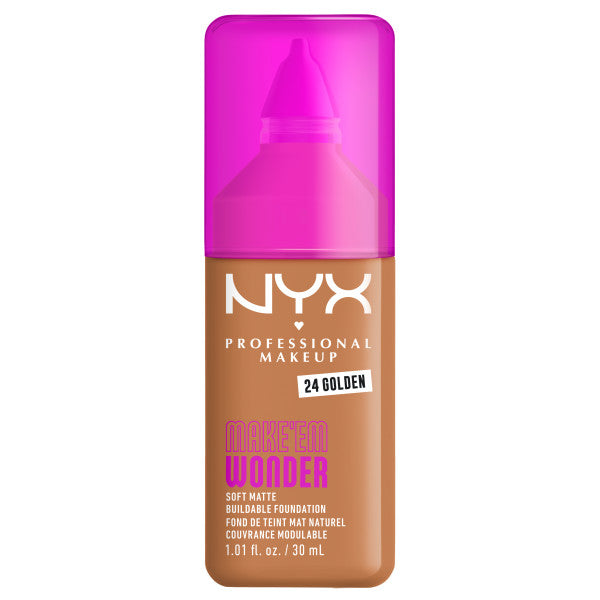 NYX Professional MakeUp Make'Em Wonder podkład do twarzy z długotrwałym kryciem 30ml