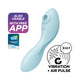 Satisfyer Curvy Trinity 5+ stymulator łechtaczki z wibracjami Blue