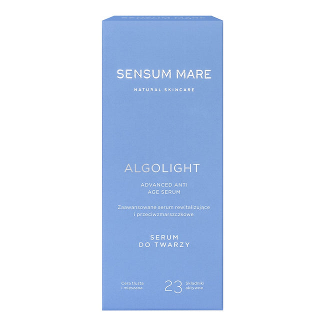 Sensum Mare Algolight zaawansowane serum rewitalizujące i przeciwzmarszczkowe cera mieszana i tłusta 35ml