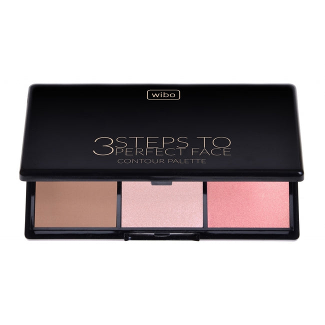 Wibo 3 Steps To Perfect Face Contour Palette paleta do konturowania twarzy