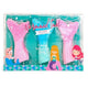 Love Skin Mermaid Tail Bath Fizzer zestaw musujących bomb do kąpieli 3x100g