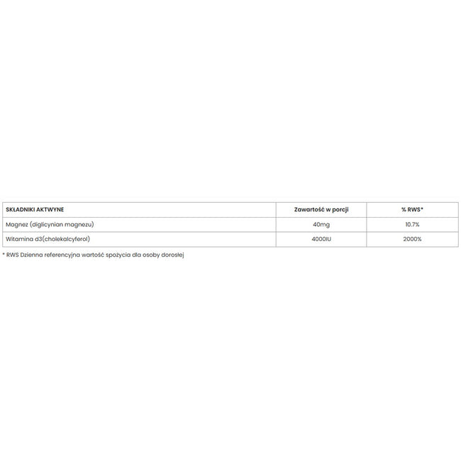 UP Health Pharma D3+ suplement diety 60 kapsułek