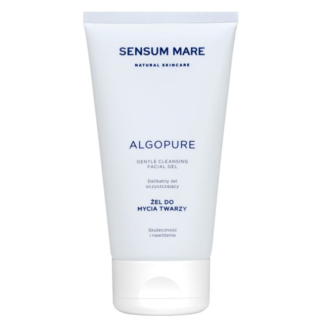 Sensum Mare Algopure delikatny żel do mycia twarzy z kompleksem 5 alg morskich i wodą z lodowca norweskiego 150ml